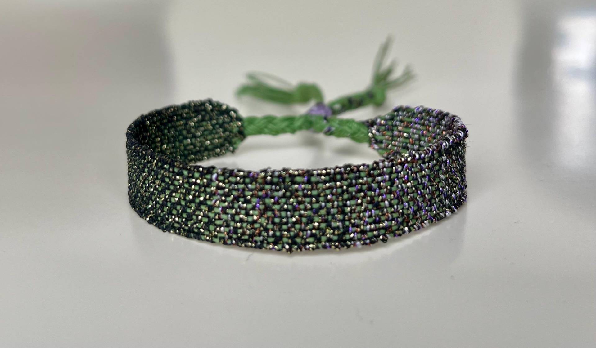 Gewebtes Armband Mit Leinen Gewebtes Armband Mit Leinen von Limolucco