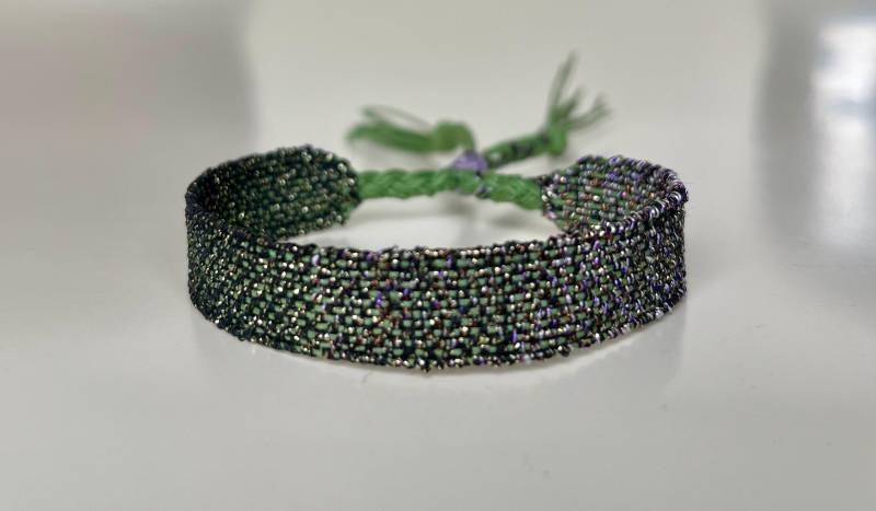 Gewebtes Armband Mit Leinen von Limolucco