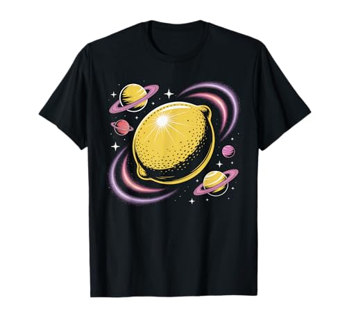 Lemoncello T-Shirt für Damen, Limoncello Space Planets Lemon T-Shirt Lemoncello T-Shirt für Damen, Limoncello Space Planets Lemon T-Shirt von Limoncello Shirt Women Lemonade Lemons Lemon