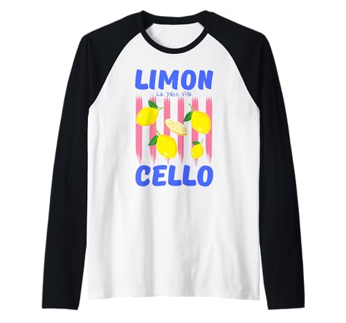 Limonello la Dolce vita italienische Zitrone Sommer Frauen männer lustig Raglan von Limonello la dolce vita Italian lemon