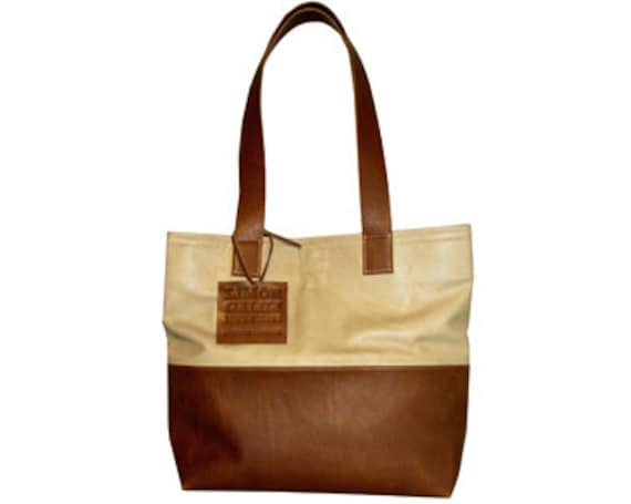 Weiches Leder Tasche-Braun Und Beige Naturleder - Kostenloses Ems Versand Für Weihnachten Weiches Leder Tasche-Braun Und Beige Naturleder - Kostenloses Ems Versand Für Weihnachten von LimorGalili