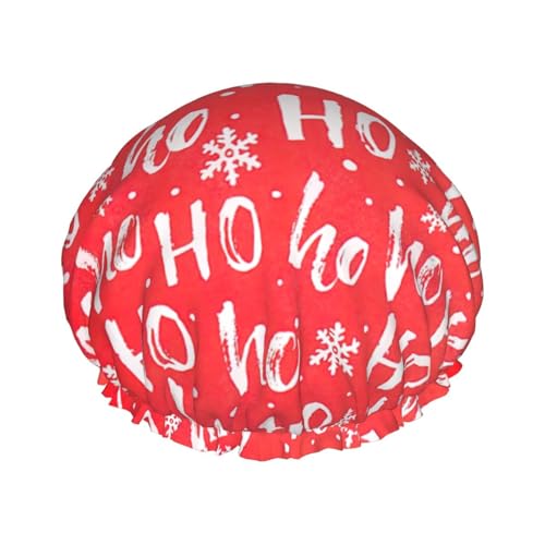 Weihnachtshintergrund Frauen Luxus Duschhaube, doppelte Schutzschichten elastisch, wiederverwendbar, verstellbare Duschhaube Weihnachtshintergrund Frauen Luxus Duschhaube, doppelte Schutzschichten elastisch, wiederverwendbar, verstellbare Duschhaube von Limpac