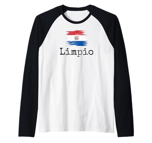 Limpio Stadt Land Paraguay Familienausflug Reise Herren Damen Raglan von Limpio Town Paraguay Vacation Toddler Guaraní