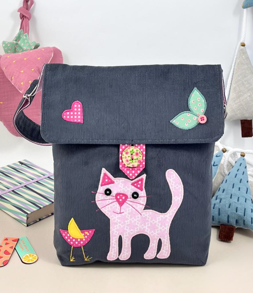 Messenger Katze von LimpopoBagsButik