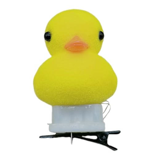 1 x 5 x 10 x 20 Stück Haarspangen in Cartoon-Entenform für Urlaub, Frühling, Karneval, Pferdeschwanz, Pony, Haarnadel für Mädchen von Limtula
