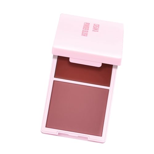 2-in-1 Creme- und Puder-Rouge, tragbar, Wangen-Kosmetik, Reisefreundlich, Wangenrouge, für Frauen, die Make-up lieben von Limtula