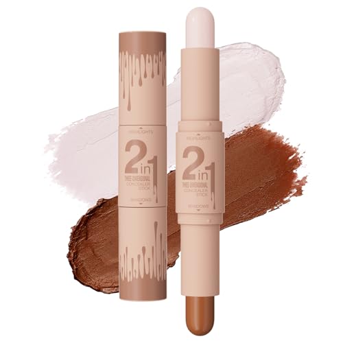 2-in-1-Doppelkopf Textmarker Stift Konturstift Multifunktionaler Make Up Stift Konturstift Für Die Aufhellung Des Gesichts 2-in-1-Doppelkopf Textmarker Stift Konturstift Multifunktionaler Make Up Stift Konturstift Für Die Aufhellung Des Gesichts von Limtula