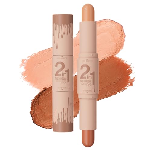 2-in-1-Doppelkopf Textmarker Stift Konturstift Multifunktionaler Make Up Stift Konturstift Für Die Aufhellung Des Gesichts 2-in-1-Doppelkopf Textmarker Stift Konturstift Multifunktionaler Make Up Stift Konturstift Für Die Aufhellung Des Gesichts von Limtula