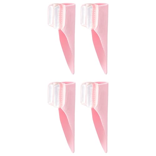 4 Stück/Set Ballenzeh-Korrektur-Pads, weiche große Zehentrenner, Ballenzehen, Kissen, Schutz, Zehenspreizer, Korrektor für große Zehen von Limtula