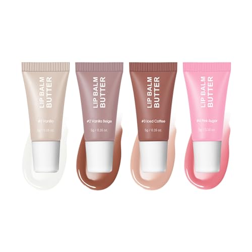 4pcs Lang Anhaltende Nahrhafte Und Feuchtigkeitsspendende Lippenbalsam Sanfte Lippen Schützen Essentielle Lippenpflege Ideal Für Männer Und Frauen von Limtula