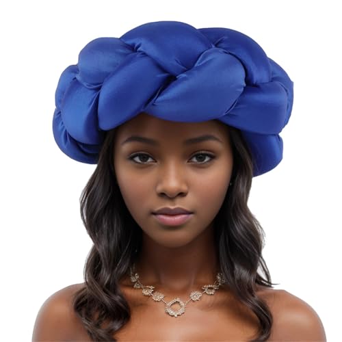 Beliebtes geflochtenes Haarband, Haarstyling-Accessoire, afrikanisches Thema, modischer Turban-Hut, Haarband für Partys und Festivals von Limtula
