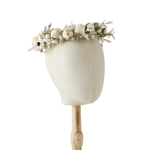 Braut-Blumen-Haarband, Rosenkranz, Stirnbänder, Karneval, Party, Kopfschmuck, Haarschmuck, Strand, Hochzeit, Zeremonie, Haarbänder von Limtula