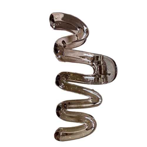 Breites Haarclip Großer Klauen Mode Elegantes Schmuckhalter Großer Barrettes Styling Werkzeug Ornamente Professionelle Clipklaue von Limtula