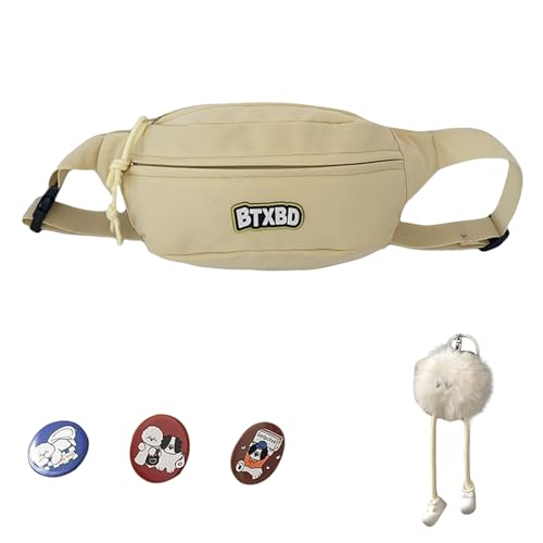 Brief Gürteltasche Für Frauen Mädchen Umhängetasche Mit Verstellbarem Riemen Kleine Brusttasche Hüfttasche Hüfttasche Bauchtasche von Limtula