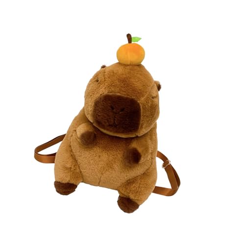 Cartoon-Tier-Plüsch-Rucksack, modische Umhängetasche, lässige Umhängetasche, Geldbörse, für Damen und Mädchen, einzigartiger Plüsch, Polyestergurt, One Size Cartoon-Tier-Plüsch-Rucksack, modische Umhängetasche, lässige Umhängetasche, Geldbörse, für Damen und Mädchen, einzigartiger Plüsch, Polyestergurt, One Size von Limtula