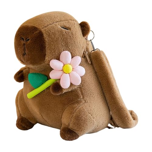 Cartoon-Tier-Plüsch-Rucksack, modische Umhängetasche, lässige Umhängetasche, mit verstellbarem Riemen, für Damen und Mädchen, multifunktionale Schultasche, e, One Size Cartoon-Tier-Plüsch-Rucksack, modische Umhängetasche, lässige Umhängetasche, mit verstellbarem Riemen, für Damen und Mädchen, multifunktionale Schultasche, e, One Size von Limtula
