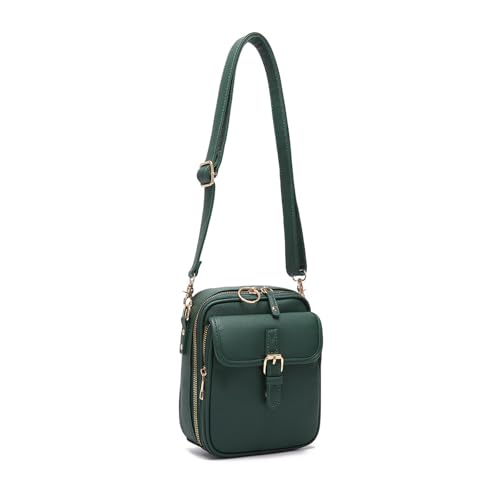 Damen-Umhängetasche, stilvolle Handytasche, PU-Leder, kleine Geldbörse, doppellagig, Messenger für den täglichen Gebrauch, doppellagig, Crossbody, Herren, Handy, kleines Pendeln, C, One Size Damen-Umhängetasche, stilvolle Handytasche, PU-Leder, kleine Geldbörse, doppellagig, Messenger für den täglichen Gebrauch, doppellagig, Crossbody, Herren, Handy, kleines Pendeln, C, One Size von Limtula
