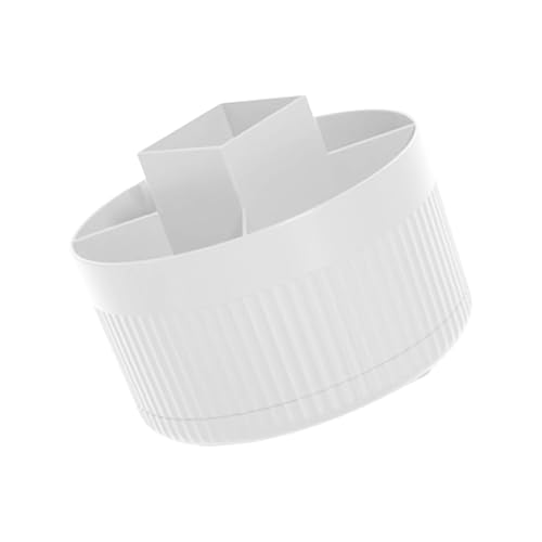 Drehbarer Kosmetikpinselhalter, mehrere Ebenen, organisiert für Lippenstift, Eyeliner auf Schminktisch, Arbeitsplatte oder Büro, mehrschichtige Make-up-Pinsel-Aufbewahrungsbox von Limtula