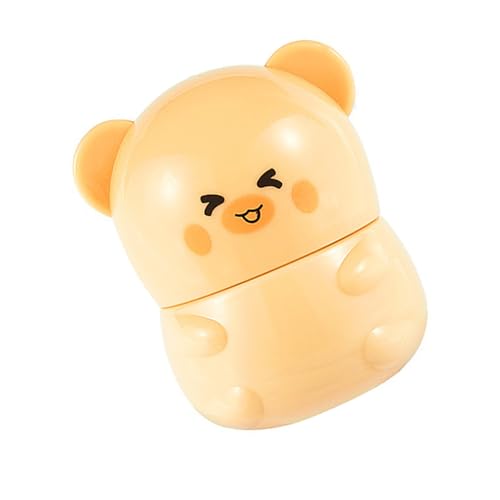 Feuchtigkeitsspendende Lippenstift Natürlicher Lippenbalsam Lippflegeöl Feuchtigkeitsspendend Lippenstift Lip Feuchtigkeitscreme Für Frauen Mädchenbär Geformt von Limtula