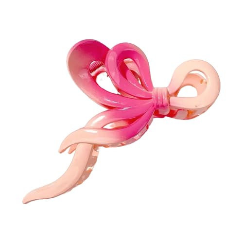 Haarklammern Für Frauen Anti Slip Haarzubehör Haare Barrette Klemmen Bogenknoten Haarkrallenklauen Für Dünnes Und Dickes Haar von Limtula
