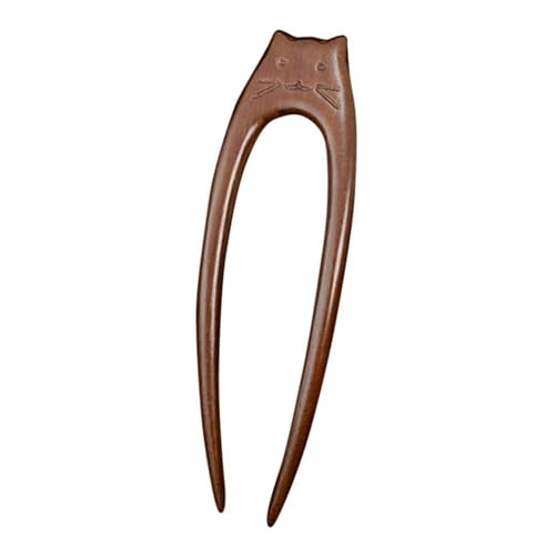 Haarnadel aus Holz, Vintage-Muster, einzigartige Haarnadel, traditionelle chinesische Haarnadel für Frauen und Mädchen, ethnische Stile, Kopfbedeckung von Limtula