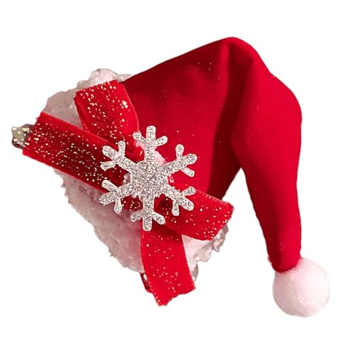 Haarspange für Weihnachtsmannmützen/Weihnachtsbaum, für Weihnachten, Festival, Entenschnabel-Clip, Kinder, Mädchen, Haarnadel, Urlaubszubehör von Limtula
