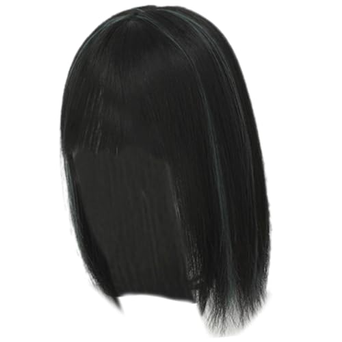 Haarteil Für Mädchen Haarverlängerungen Toupet Coser Kopfbedeckung Chignons Show Small Face Vielseitige Alltagskleidung von Limtula