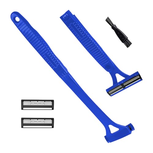 Herrenrasur Und Rückenhaarentfernung Rasierer Drei Schicht Klinge Und Abnehmbares Design Stilvolle Pflege Zubehör Für Männer von Limtula