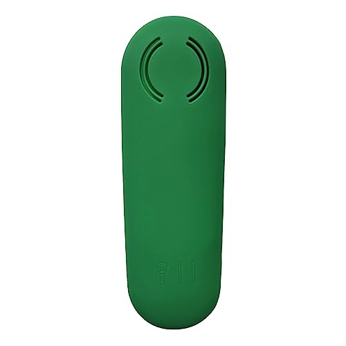 Kosmetikpinselhalter aus Silikon für unterwegs, Make-up-Pinselhalter, smaragdgrün von Limtula