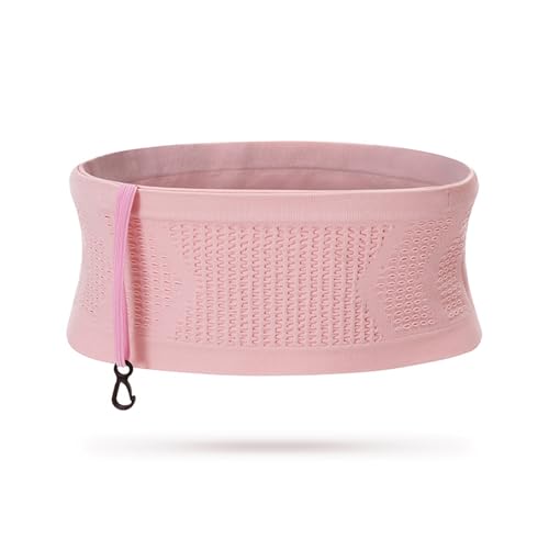 Laufgürtel Für Frauen Fanny Pack Stricken Atmungsaktive Verdeckte Tasche Gürtel Pack Gummi Gürtel Anti Diebstahl Gürtel Tasche von Limtula