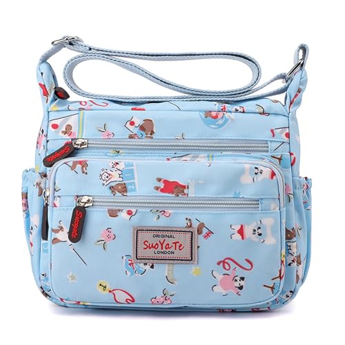 Limtula Blumendrucks Botenbilanz Geldbeutel Für Frauen Handtasche Große Kapazität Crossbody Bag Pendeln Trendige Schulter Frauen Schulter Blumendruck Crossbody Trendy Pendeln Für Reisen von Limtula