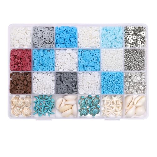 Limtula Clay Perle Set Clay Crafting Set Schmuckset Set Weiche Tonperlen Set Geeignet Für Armbänder Halsketten Und Handwerk Limtula Clay Perle Set Clay Crafting Set Schmuckset Set Weiche Tonperlen Set Geeignet Für Armbänder Halsketten Und Handwerk von Limtula