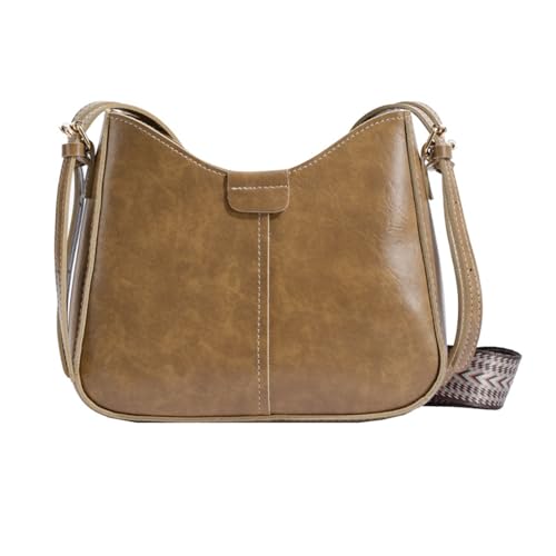 Limtula Damen PU Leder Umhängetasche Für Die PU Lederstasche Crossbody Geldbörse Mit Geräumiger Innenausstattung Casual Satchel Tasche Für Den Täglichen Gebrauchtasche von Limtula