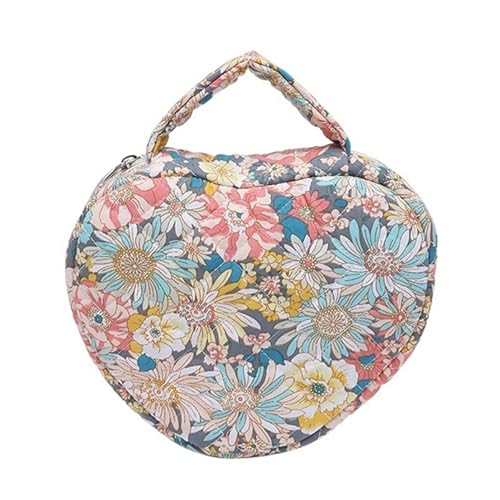 Limtula Elegante Blumen Make Up Tasche Stilvolle Aufbewahrung Tasche Freizeitkosmetische Beutel Für Modreisende Und Tägliche Gebrauch Frauen Reisebeutel von Limtula