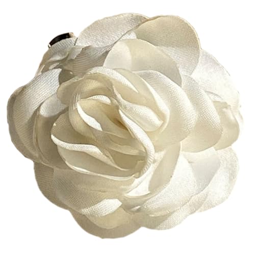 Limtula Elegante Haarspange, Brosche, Kragennadel, Rose, Haarnadel, vielseitiges Blumen-Accessoire, charmantes Halsband, Damen-Broschen von Limtula