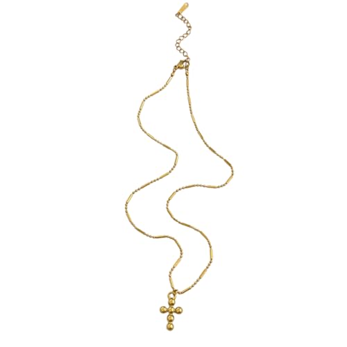 Limtula Elegante Halskette, religiöse Halskette, Anhänger, Halskette, Edelstahl, Halsschmuck, stilvoller Schmuck für Damen und Herren von Limtula