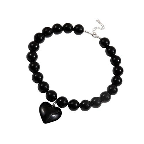Limtula Elegante Halskette mit großen Herzen, symbolisiert ewige Liebe und Raffinesse für modebewusste Frauen, Legierungs-Halskette, Einheitsgröße, Wie beschrieben, Wie beschrieben von Limtula