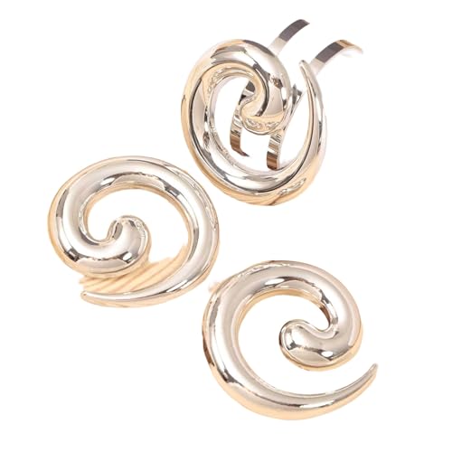 Limtula Elegante Spiral-Ohrringe und Set, einzigartige Wirbel-Ohrringe und Set mit zarten Designs für Damen von Limtula