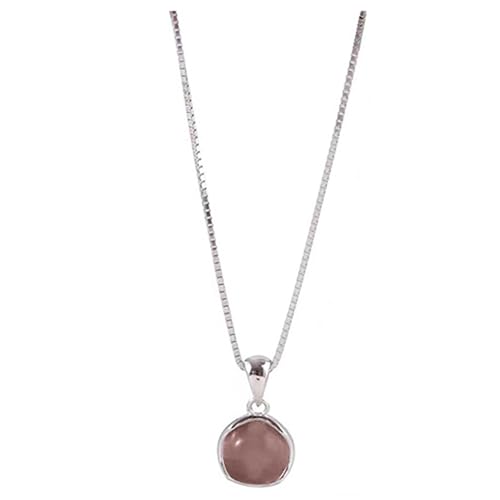 Limtula Elegante koreanische Mode Runde Anhänger Halskette Einstellbare Länge Halskette Trendy Damen Accessoires für den täglichen Gebrauch von Limtula