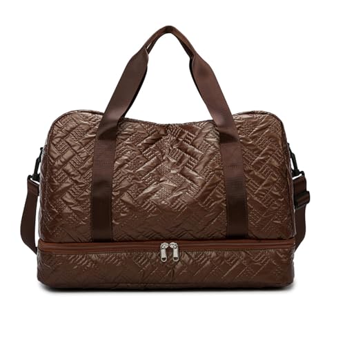 Limtula Fitnesstasche Große Kapazitäts Reisegepäck Fitness Mit Schuhfach Über Nacht Wochenende Für Frauen Fitness Reisegepäck Multifunktional Sport Fitnessstudio Training von Limtula