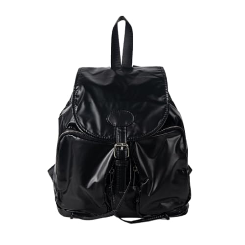 Limtula Frauen Koreanische Modische Modische Farbe Rucksack PU Leder Mehrfachfach Taschen Umhängetasche Klappe Draw String Schoolbag Draw String Daypack Limtula Frauen Koreanische Modische Modische Farbe Rucksack PU Leder Mehrfachfach Taschen Umhängetasche Klappe Draw String Schoolbag Draw String Daypack von Limtula