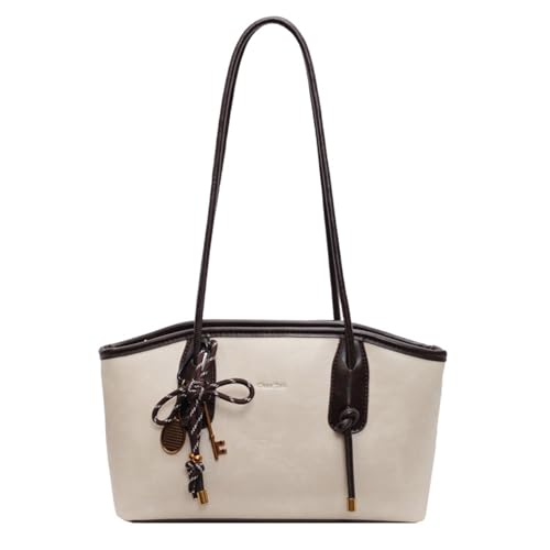 Limtula Frauen Tasche Mit Großer Kapazität Schulter Top Handtasche PU Leder Achselhöhle Damen Pendeln Stilvolle Achselmantel Achselhöhle Große Kapazität Handtasche All Matching Schulter Unterarm von Limtula