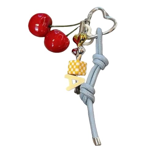 Limtula Heckerfassende Kirschen Keychain Mode Kirschen Schlüsselkette Anhänger Einzigartige Schlüsselringe Für Freund Und Familie von Limtula