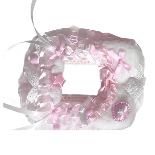 Limtula Karten-Aufbewahrungstasche im pelzigen Kätzchen-Design, mit weichem Polyester-Kartenhalter für den täglichen Dokumentenschutz, bunte Kätzchen-Dokumentenhülle von Limtula