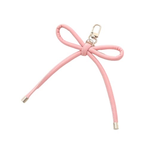 Limtula Korean Modische Robuste PU Leder Bowknot Keychain Charme Grunge Styles Tasche Und Telefonanhänger Modedekoration von Limtula
