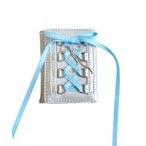 Limtula Koreanische Stile Kurze Geldbörse Kartenhalter Kleine Brieftasche PU Ledermünze Silber Stilvoller Veränderung Für Tägliche Kleine Brieftaschen Stilvoller Kurzpu Leder Wechsel Geldbörse von Limtula