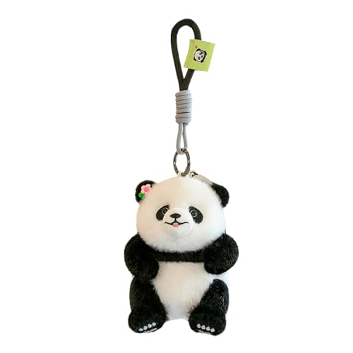 Limtula Kreative Robuste PP Baumwollmaterialien Panda Keychain Stilvolle Und Tragbare Designs Accessoire Zum Einfachen Tragen von Limtula
