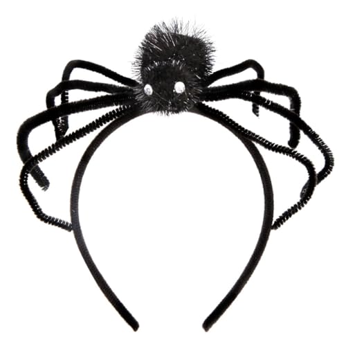 Limtula Lametta Spinnen Form Haarreifen Fotoshootings Haarhalter Halloween Cosplay Party Kostüm Kopfbedeckung für Kinder Frauen von Limtula