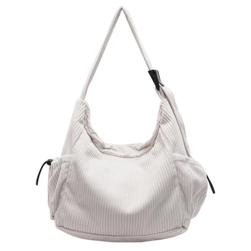 Limtula Mode Cord Crossbody Tasche Für Frauen Große Kapazitätswechselbeutel Satchel Geldbörse Zum Einkaufen Und Reisen Unisex Umhängetasche von Limtula