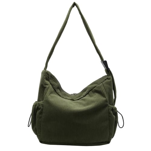 Limtula Mode Cord Crossbody Tasche Für Frauen Große Kapazitätswechselbeutel Satchel Geldbörse Zum Einkaufen Und Reisen Unisex Umhängetasche von Limtula